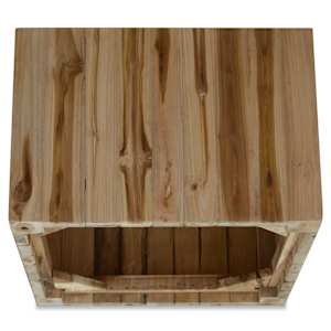 Konferenční stolek, pravý teak, 50x50x35 cm - obrázek 5