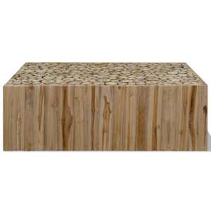 Konferenční stolek pravý teak 90 x 50 x 30 cm - obrázek 2