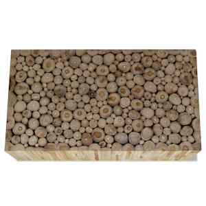 Konferenční stolek pravý teak 90 x 50 x 30 cm - obrázek 3