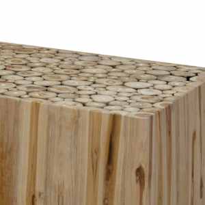 Konferenční stolek pravý teak 90 x 50 x 30 cm - obrázek 5