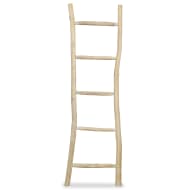 vidaXL Handdoekenladder met 5 sporten