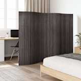 vidaXL Romdeler bambus grå 250x195 cm