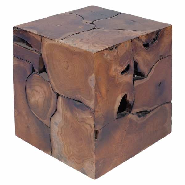 vidaXL taburetid 4 tk, pruun, 40x40x45 cm, tugevast tiigipuidust