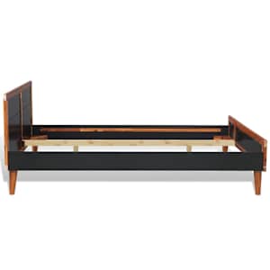 4dílný set nábytku do ložnice masivní akáciové dřevo 140x200 cm - obrázek 5