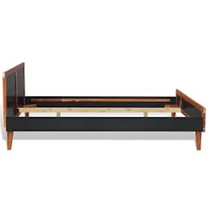 4dílný set nábytku do ložnice masivní akáciové dřevo 180x200 cm - obrázek 5
