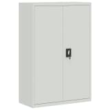 vidaXL Office Cabinet 90x40x140 cm Steel Grey