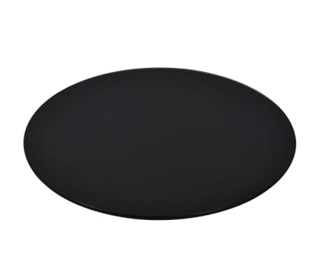 vidaXL Dessus de table rond Verre trempé 300 mm