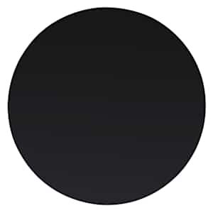 Površina za mizo iz kaljenega stekla okrogle oblike 400 mm