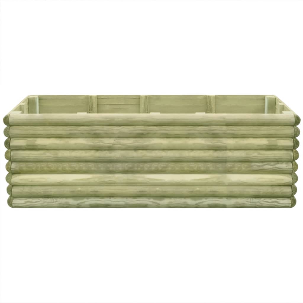 

vidaXL Plantenbak verhoogd 150x56x48 cm 19 mm geïmpregneerd grenenhout