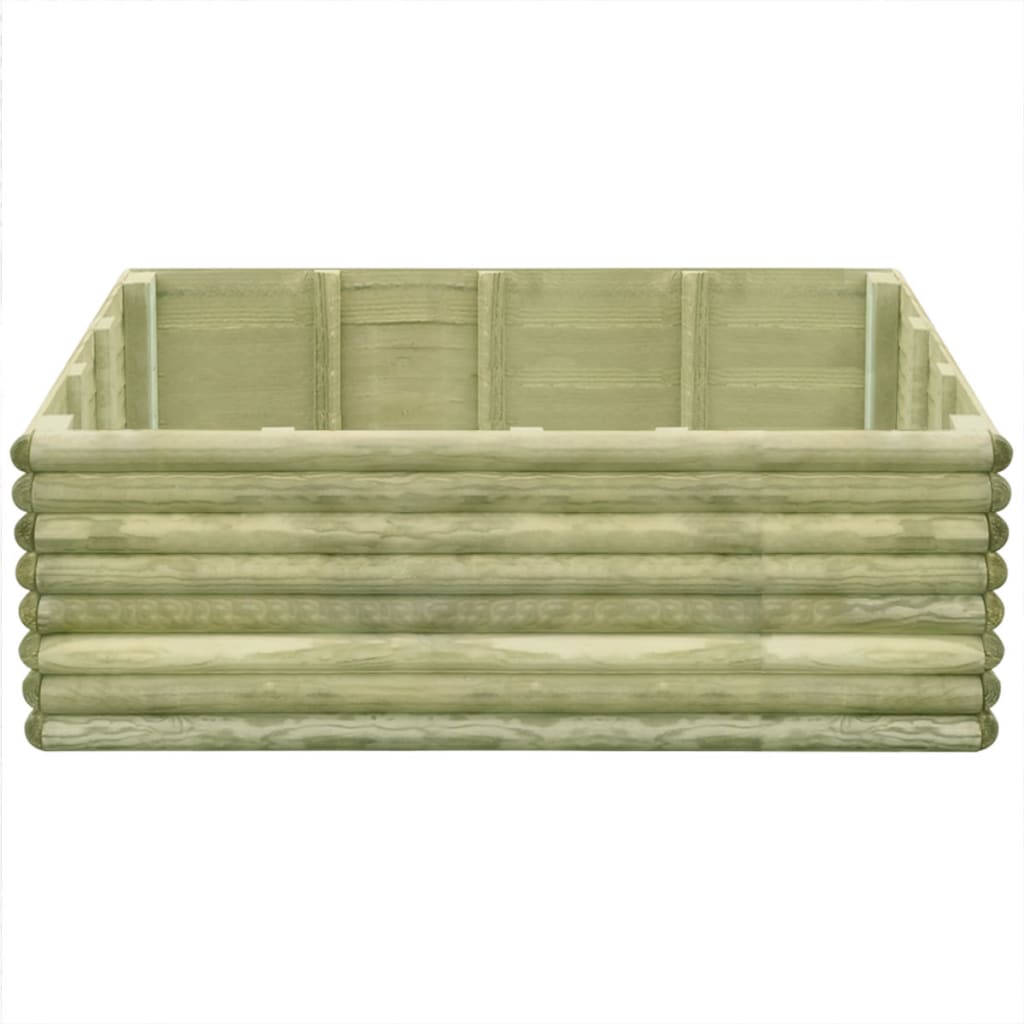 

vidaXL Plantenbak verhoogd 150x106x48 cm 19 mm geïmpregneerd grenenhout