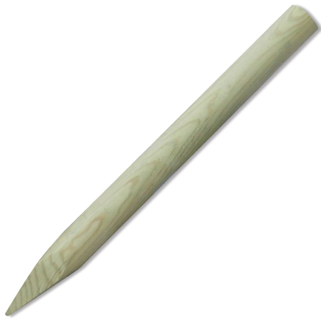 

vidaXL Palen met punt 15 st 4x100 cm geïmpregneerd grenenhout