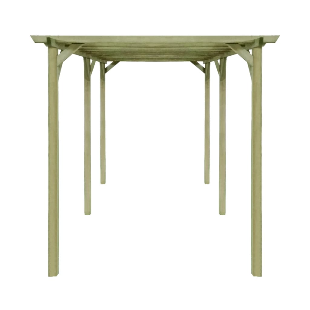 

vidaXL Pergola 4x2x2 m geïmpregneerd grenenhout