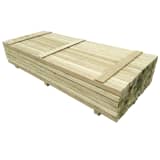 vidaXL Schuttingpalen 6x6x240 cm geïmpregneerd grenenhout 96 st