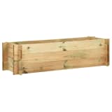 vidaXL Odlingslåda 120 cm impregnerad furu