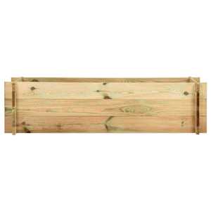Vyvýšený zeleninový záhon impregnovaná borovice 120 cm - obrázek 2