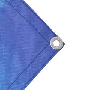 vidaXL Balkono pertvara, Oksfordo audinys, 90x400cm, ežero ra&scaron;tas