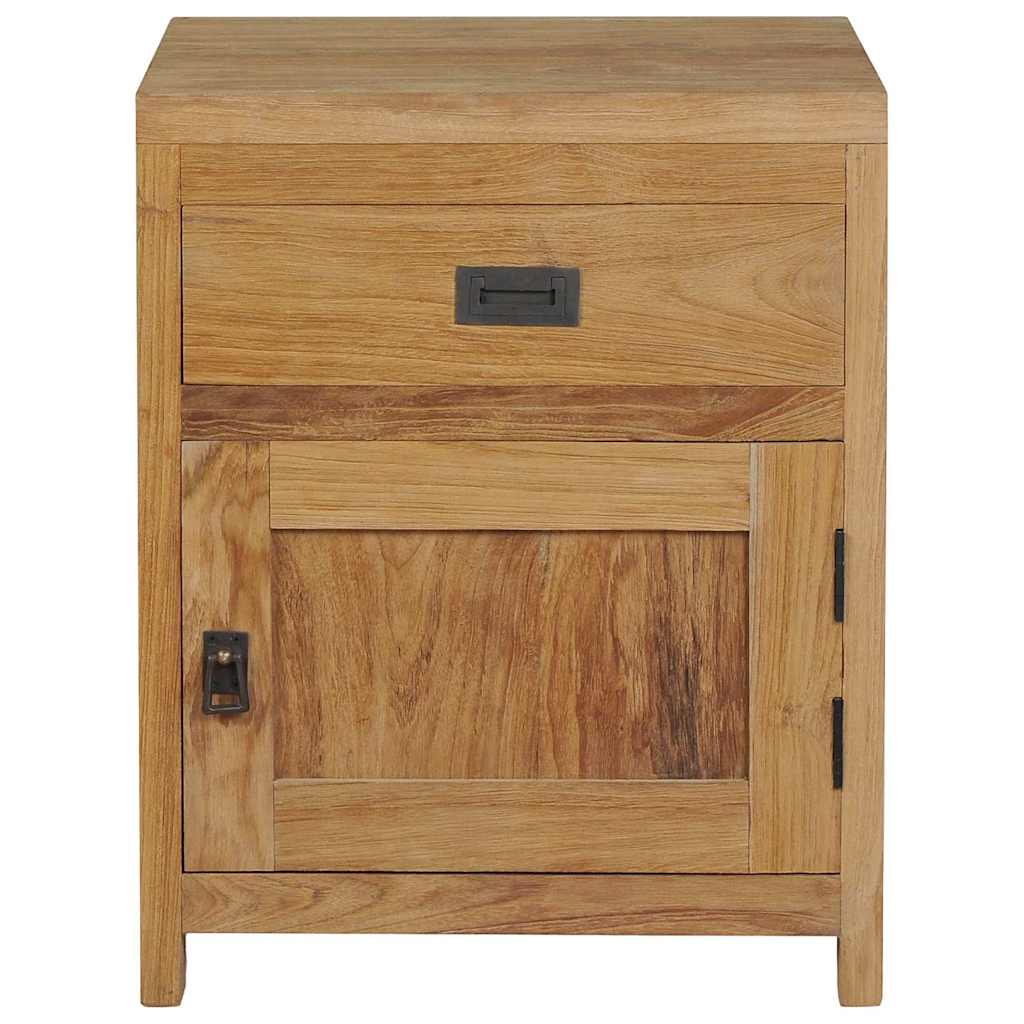 

vidaXL Nachtkastje massief teakhout 40x30x50 cm