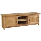 vidaXL TV Cabinet Solid Teak 47.2"x11.8"x15.7"