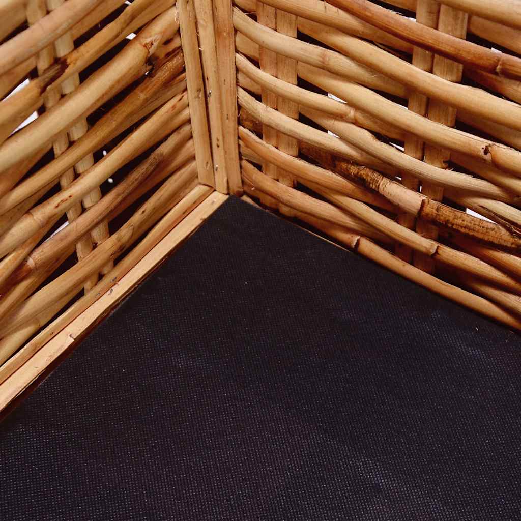 Thumbnail - vidaXL 3-Sitzer-Sofa Natürliches Rattan