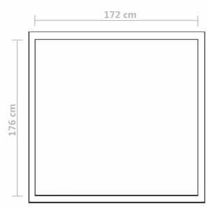 Skleník zpevněný hliník 3,46 m² - obrázek 9