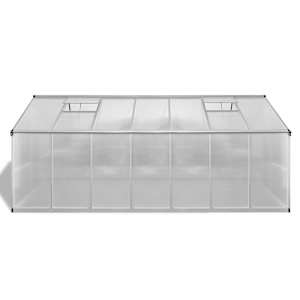 Skleník zpevněný hliník 10,53 m² - obrázek 3