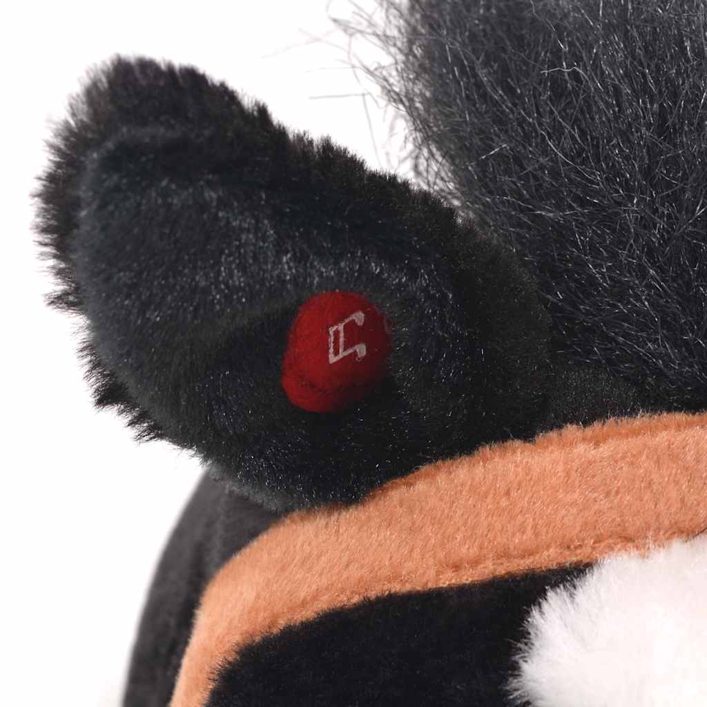 Thumbnail - vidaXL Plüschtier Pferd Stehend Plüsch Schwarz