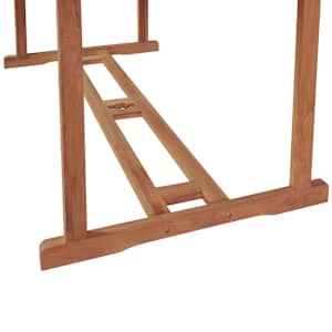 Zahradní stůl 180 x 90 x 75 cm masivní teakové dřevo - obrázek 6