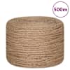 vidaXL k&ouml;is 100% džuut 6 mm 500 m