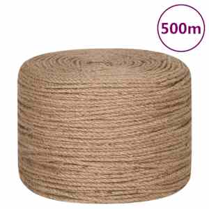 vidaXL k&ouml;is 100% džuut 6 mm 500 m