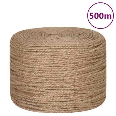 vidaXL Corda 100% juta 6 mm 500 m[1/2]