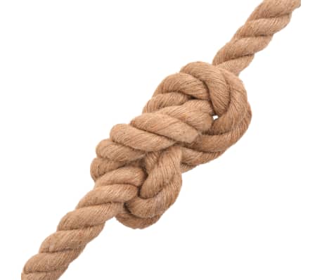 vidaXL Touw 100% jute 30 mm 30 m