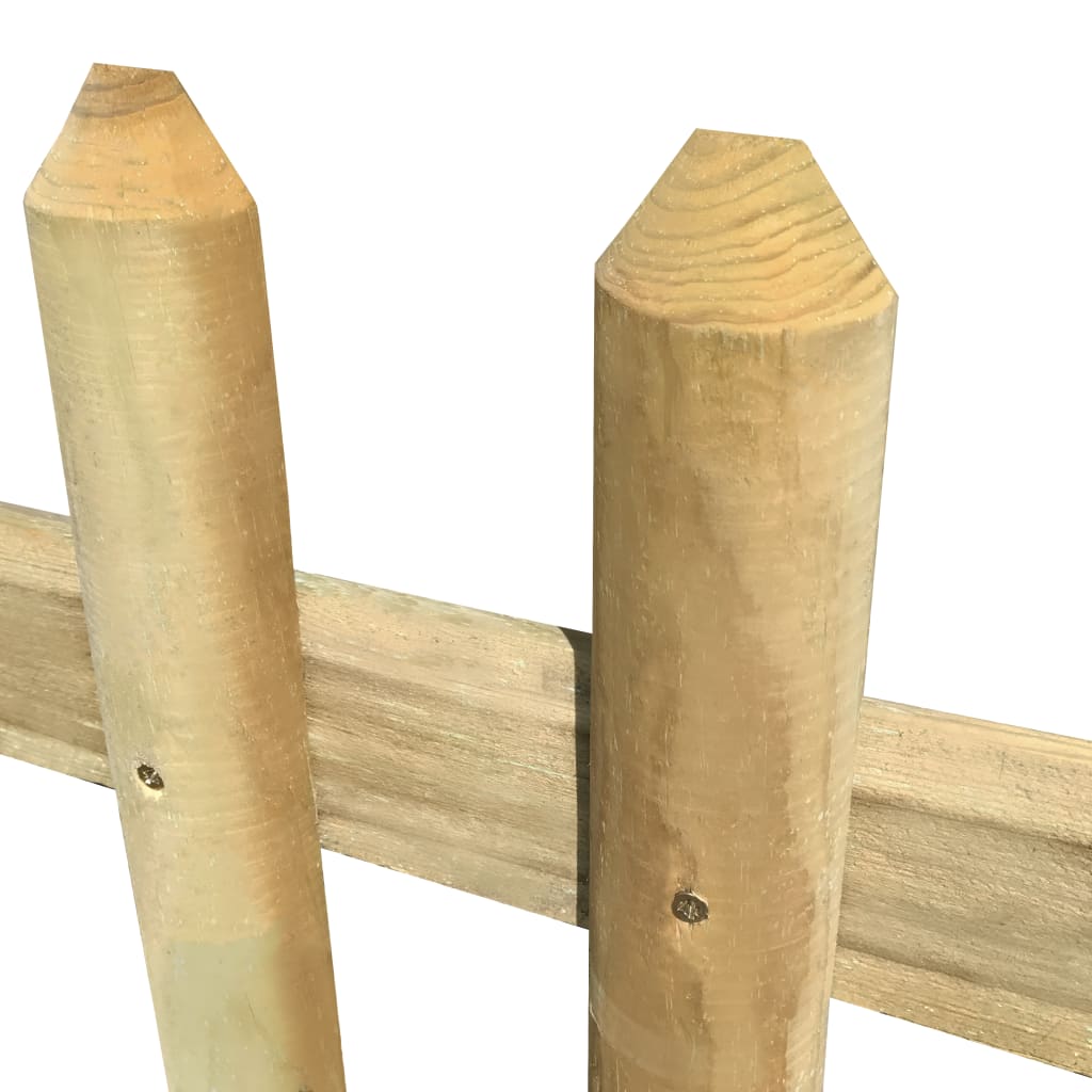 

vidaXL Hek 170x80 cm 5/7 cm geïmpregneerd grenenhout