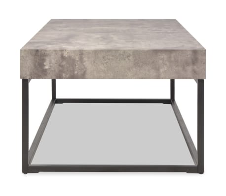 Vidaxl Couchtisch Betonoptik 120 X 60 X 45 Cm Günstig Kaufen Vidaxlde