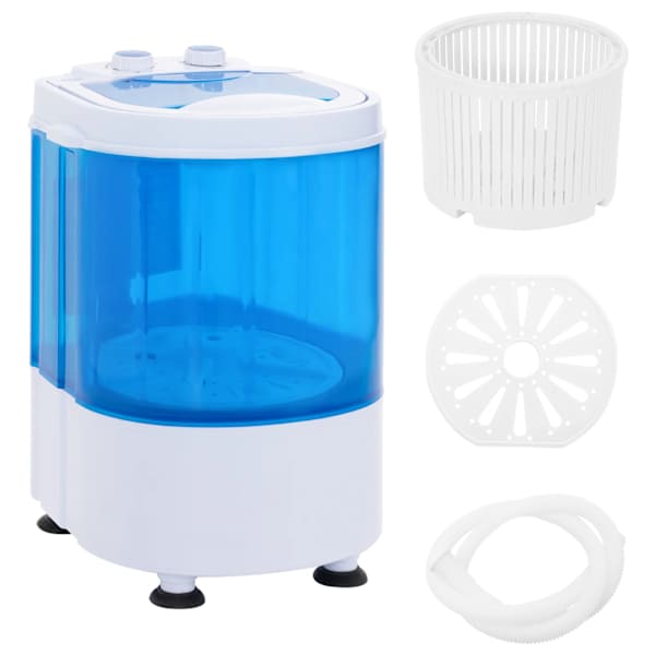vidaXL &uuml;he kambriga minipesumasin 2,6 kg