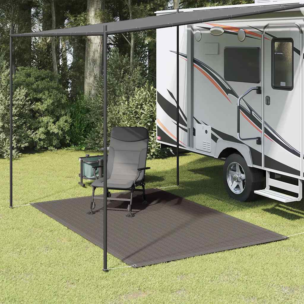 vidaXL Covor pentru cort, antracit, 250 x 200 cm
