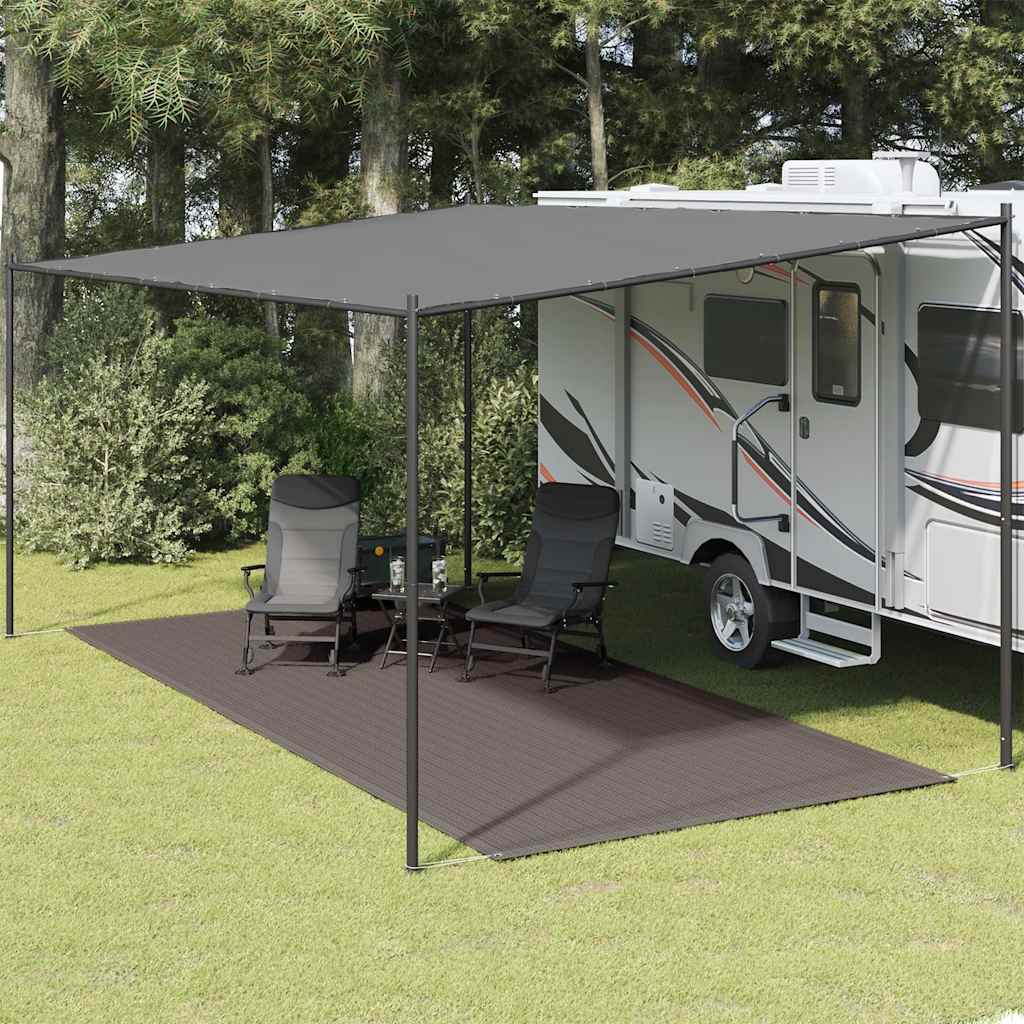 vidaXL Zeltteppich 250 x 600 cm Anthrazit