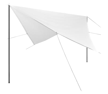 sonnensegel 3x3 weiß