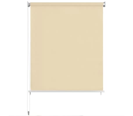 vidaXL Store roulant d'extérieur 220 x 140 cm Couleur crème