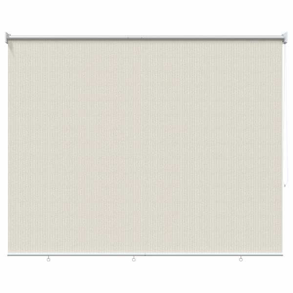 vidaXL v&auml;liruloo, 125 (L) x 230 (K) cm, kreemjasvalge