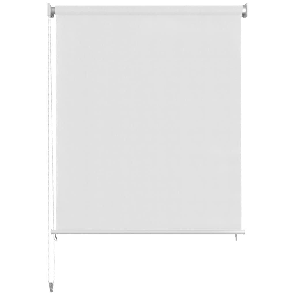 vidaXL Persiana enrollable de exterior 160x230 cm blanca