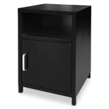 vidaXL Bedside Cabinet 35x35x51 cm Black