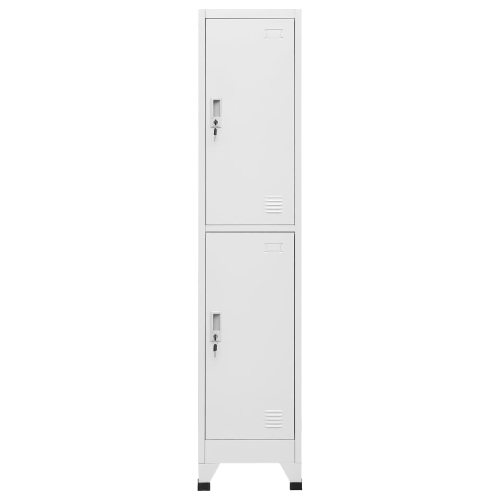 

vidaXL Lockerkast met 2 vakken 38x45x180 cm