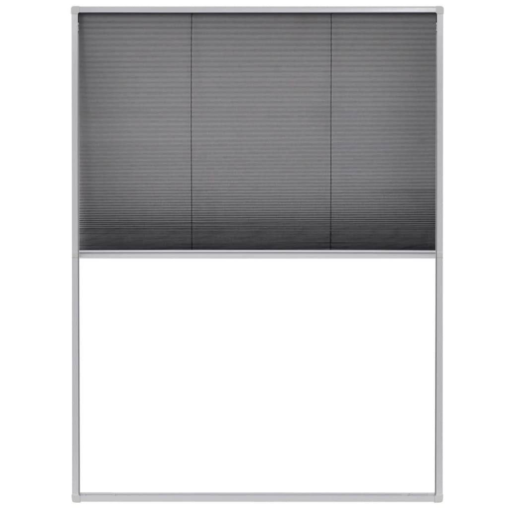 

vidaXL Plisse Insect Screen for Windows Aluminum 23.6"x31.5"