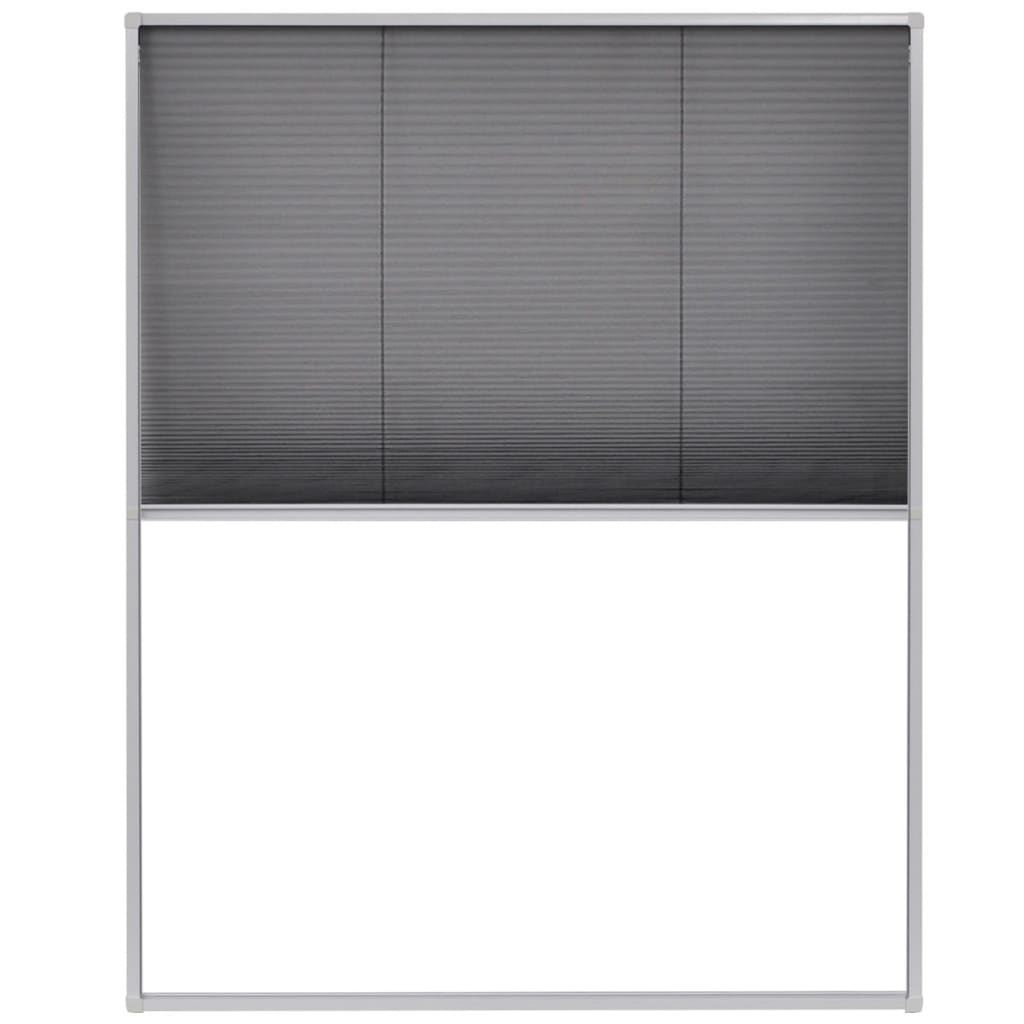 Pliszé ablak szúnyogháló alumíniumból 80 x 100 cm 