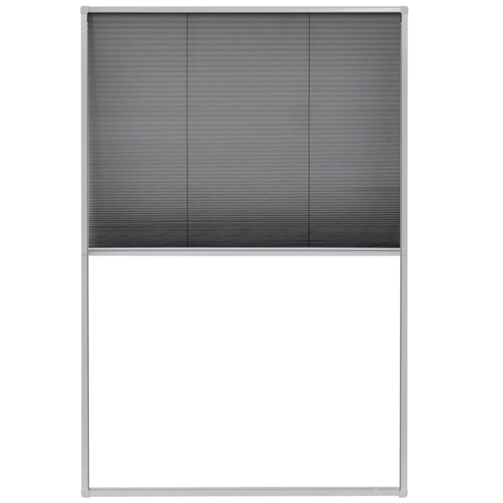 Pliszé ablak szúnyogháló alumíniumból 80 x 120 cm 