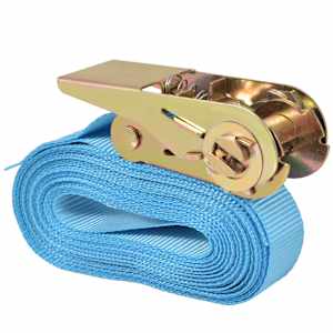 Ráčnové upínací pásy 4 ks 0,8 tun 6m x 25mm modré - obrázek 3
