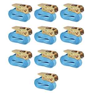 Tovorni vezni trak 10 kosov 0,8 tone 4mx25 mm modre barve