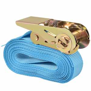 Ráčnové upínací pásy 10 ks 0,8 tun 4 m x 25 mm modré - obrázek 3