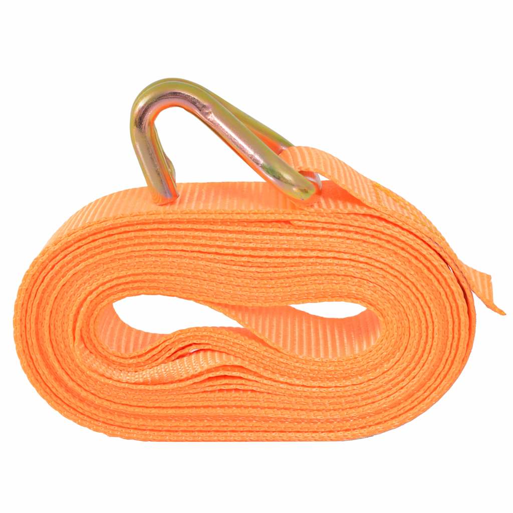 Thumbnail - vidaXL Ratschen-Spanngurte 4 Stk 0,4 Tonnen 6m×25mm Orange