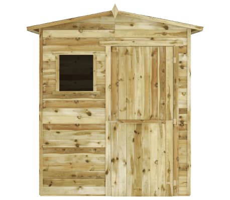 vidaXL Abri de stockage de jardin Bois de pin imprégné